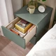 Комод з 2 ящиками IKEA MALM 40х55 см зелений (105.690.77) - зображення 4
