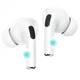 Беспроводные Наушники Bluetooth Hoco EW04 вакуумные для закрытого качественного звука белый (749291) - изображение 3