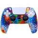 Силиконовый чехол для джойстика PS5 Dualsense (принт multicolor) - изображение 1