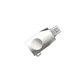 Переходник Hoco UA10 OTG USB to MicroUSB Стальной - изображение 4