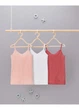 Майка бельевая набор 3шт. в рубчик для девочки Pepperts LYCRA® 379656 134-140 см (8-10 years) Комбинированный - изображение 1