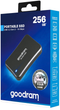 SSD диск Goodram HL200 256GB USB 3.2 Gen2 Type-C TLC Black (SSDPR-HL200-256) External - зображення 5