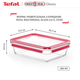 Набор Tefal Пищевой контейнер MasterSeal Glass стекло 2 л + Лопатка для блинов Bienvenue Черная (SET_Tefal_10) - изображение 6