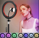 Кольцевая лампа RGB MJ30, 30 см Без штатива - изображение 7