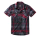 Рубашка Brandit Roadstar Anthracite Red (L) - изображение 2