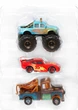Набор автомобилей Тачки Mattel Disney Pixar Cars Lightning McQueen, Ivy & Mater Маквин, Шериф и Айви (HPL99) - изображение 2