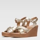 Женские босоножки Clara Barson Patty WS202-01 5904862766867 40 25.2 см Золотистые (5904862766942) - изображение 2