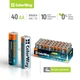 Батарейка ColorWay Alkaline Power AA/LR06 Colour Box 40шт - зображення 2