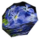 Жіночий парасольку-автомат у подарунковій упаковці з косинкою Rain Flower 9 спиць анти-вітер (ЗТ01020-3) - зображення 4