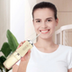 Портативный ирригатор для полости рта 230 мл Portable Oral Irrigator, Бежевый - изображение 2