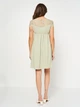 Платье миди летнее женское H&M 0858854 XS Оливковое (SZ2000215060859) - изображение 2