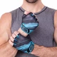 Перчатки для фитнеса перчатки спортивные Zelart Fitness Gloves 3887 размер XL Black-Blue - изображение 3