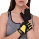 Перчатки для фитнеса перчатки спортивные Zelart Fitness Gloves 161728 размер S Black-Yellow - изображение 8