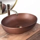 Умывальник накладной REA VILLA COPPER 515x395x135мм овальный бронза REA-U9668 - изображение 3