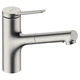 Cмеситель для кухни с выдвижной лейкой HANSGROHE Zesis M33 сатин латунь 74800800 - изображение 1