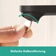 Cмеситель для умывальника однорычажный HANSGROHE Rebris S CoolStart EcoSmart+ черный латунь с донным клапаном 72588670 - изображение 5