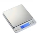 Настольные электронные весы Pocket Scale серые до 500 грам весы для кухни - изображение 1