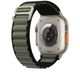 Тканевый ремешок Alpine Loop для Apple Watch 42/44/45/49 mm Bleck-grey - изображение 1