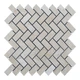 Мозаика из мрамора Полированная МКР-5П (47x23) Beige Mix Cr S - изображение 1