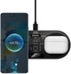 Бездротовий зарядний пристрій Baseus Digital LED Display 2in1 Wireless Charger 20W Universal version Black (WXSX010101) - зображення 6