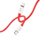 Кабель Hoco Type-C to Lightning Magic silicone PD charging data cable X87 |1m, 3A, 20W| red - изображение 2