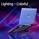 Подставка для ноутбука с охлаждением VHG K19 Laptop Cooling Pad, RGB, Black - изображение 5