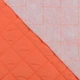Ткань плащевая фортуна стеганая с синтепоном 100г/м 7см*7см светло-оранжевый (150см 160г/м² пог.м) (181484) - изображение 4