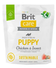 Сухий корм для цуценят всіх порід Brit Care Dog Sustainable Puppy 1 кг (курка та комахи) (172169) - изображение 1