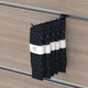 Крючок пластиковый одинарный для экономпанелей PIN Expo L=200 мм черный - изображение 3