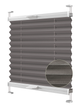 Жалюзі-плісе Wenster тканинні Cosimo One VSM1 Crepe Metallic 310 40х90 см Блискучий Темно-сірий (631384019580) - зображення 1