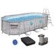 Овальный каркасный бассейн Bestway 56716 (549-274-122 см) Power Steel™ Swim Vista Series™ - изображение 2