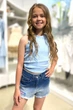 Футболка Cuties 116 см Голубой (2125000815558) - изображение 1