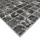 Тёмно-серая мозаика из мрамора полированная МКР-2П (23x23) - изображение 2
