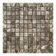 Коричневая Мраморная Мозаика Полированная МКР-2П (23x23) - изображение 1
