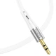 Кабель HOCO 3.5 mm to Type-C silicone digital audio conversion cable UPA22 |1M| Колір White - зображення 7
