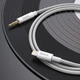 Кабель HOCO AUX to Lightning digital audio conversion cable UPA19 |1M| Колір Silver - зображення 3