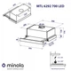 Вытяжка Minola MTL 6292 BL 700 LED - изображение 4