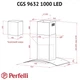 Вытяжка Perfelli CGS 9632 I 1000 LED - изображение 10