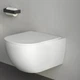 Унітаз підвісний Nic Design Pin 55 х 37 см з кришкою, білий глянець (003709001/005712001) (003709001_005712001) - изображение 2