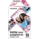 Фотопапір для камери Fujifilm Instax Mini Confetti instant Film 10 аркушів для instax mini 12, 11, 9, LiPlay, 7S, 8, 40, 70, 90, 99, evo (1 картридж = 10 фотографій) Японія - зображення 8