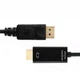 Кабель DisplayPort - HDMI для монітора 4K 30Hz 1.8 м U&P CA04 Black - зображення 4