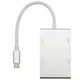 USB-хаб U&P U16 USB Type-C - HDMI + VGA + DVI + USB 3.0 Silver (SWE-U16-SR) - зображення 3