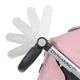 Коляска детская прогулочная EL CAMINO ME 1053N Pale Pink - изображение 13
