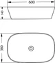 Раковина HELMKEN 39360001 60 см черная - изображение 18