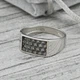 Серебряная печатка БС171020 - изображение 2