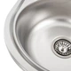Кухонная мойка из нержавеющей стали Platinum ДЕКОР 4539 (0,6/170 мм) - изображение 5