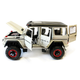 Машинка металлическая детская Mercedes G500 мерседес, белая, Автоэксперт, 1:24, свет, инерция, открываются двери, багажник, капот, 20*10*11см (GT-09002) - изображение 4