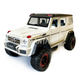 Машинка металлическая детская Mercedes G500 мерседес, белая, Автоэксперт, 1:24, свет, инерция, открываются двери, багажник, капот, 20*10*11см (GT-09002) - изображение 5