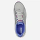 Buty sportowe damskie z siatki na platformie do kostki Skechers 128281-SLPR 38 (8US) 25 cm Szare (195969374030) - obraz 4