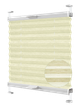 Жалюзі-плісе Wenster тканинні Cosimo One VSM1 Linen 610-01 70х190 см Кремовий (28121354019592) - зображення 1